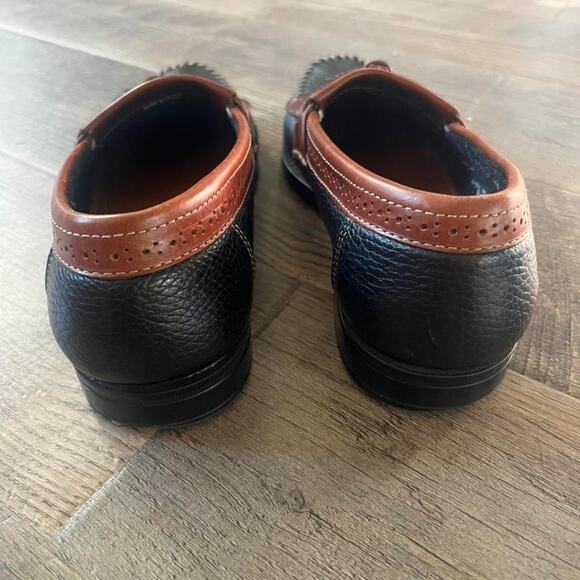 H. Bass Weejuns Tassel Loafers – Brown/Black – Size 7D - Picture 4 of 8